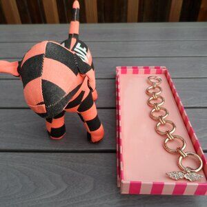 Victoria's Secret PINK 1 Stuffed Dog and bracelet - $15